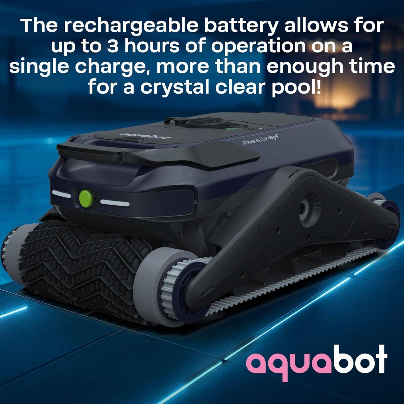BWT AQUABOT Cordless Robotic Pool Cleaner 10-0102550