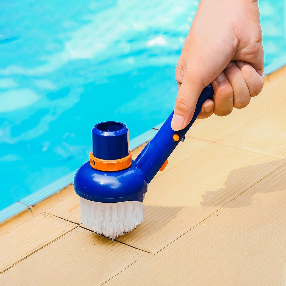 1Pcs Durable Pool Cleaning Tool Brush Head for Pool Steps and Corners