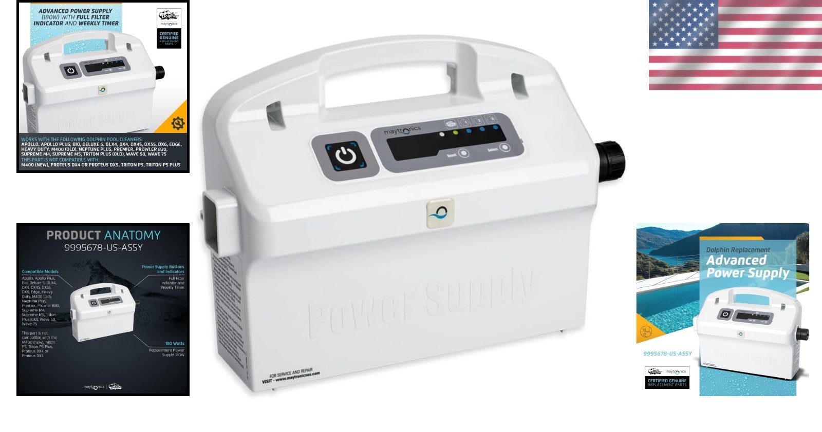 Genuine Replacement Part — Advanced Power Supply —