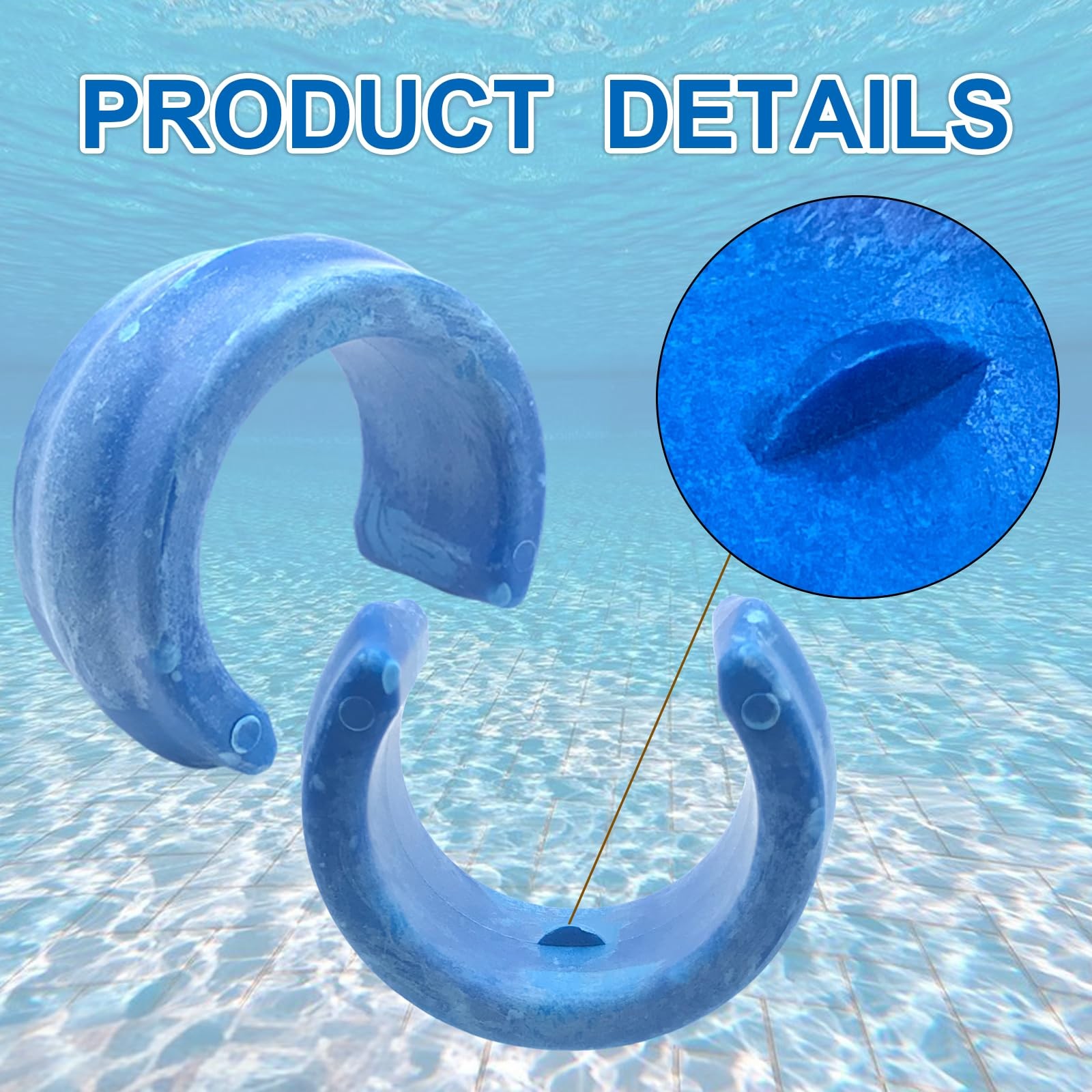 10 Pack Universal Pool Hose Weights for The Pool Cleaner with Zodiac Baracuda…