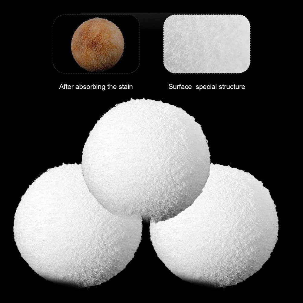 Oil and Scum Removing Floating Ball Sponge for Pools Hot Tubs Spas Use