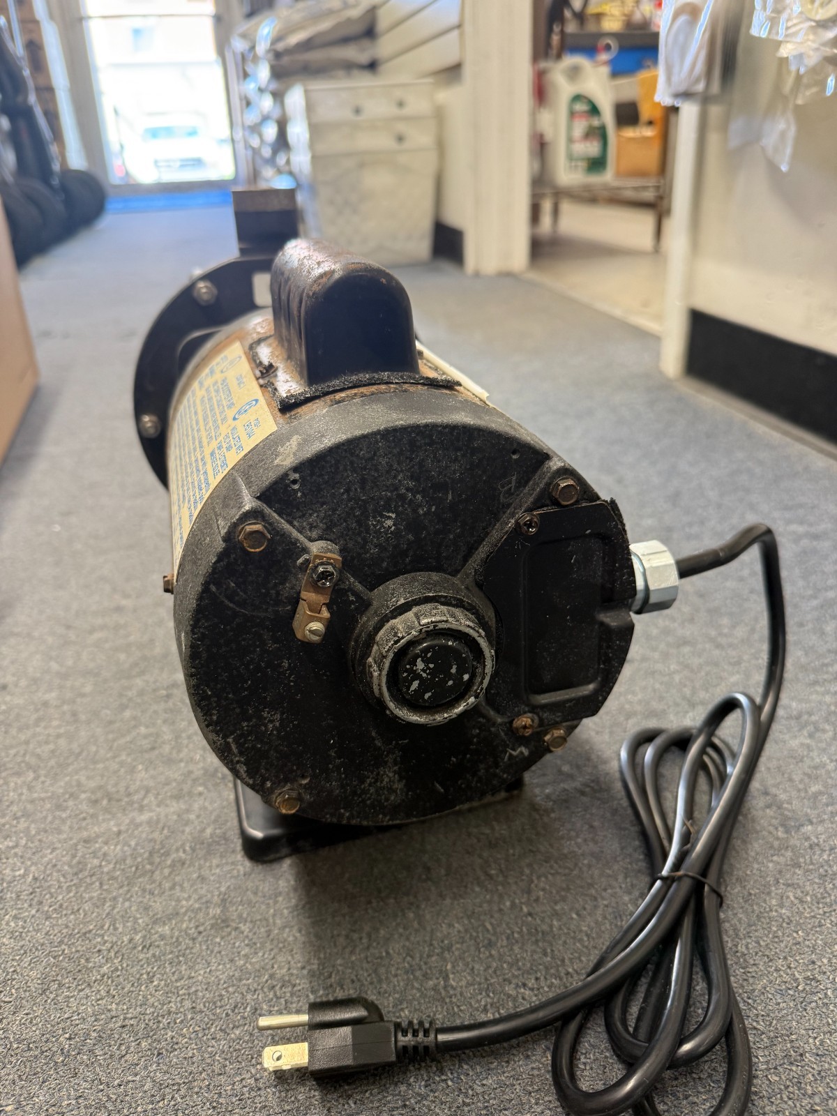 POLARIS BOOSTER PUMP W 6FT CORD, 14 GAUGE, 120 VOLTS OPERATION. (USED