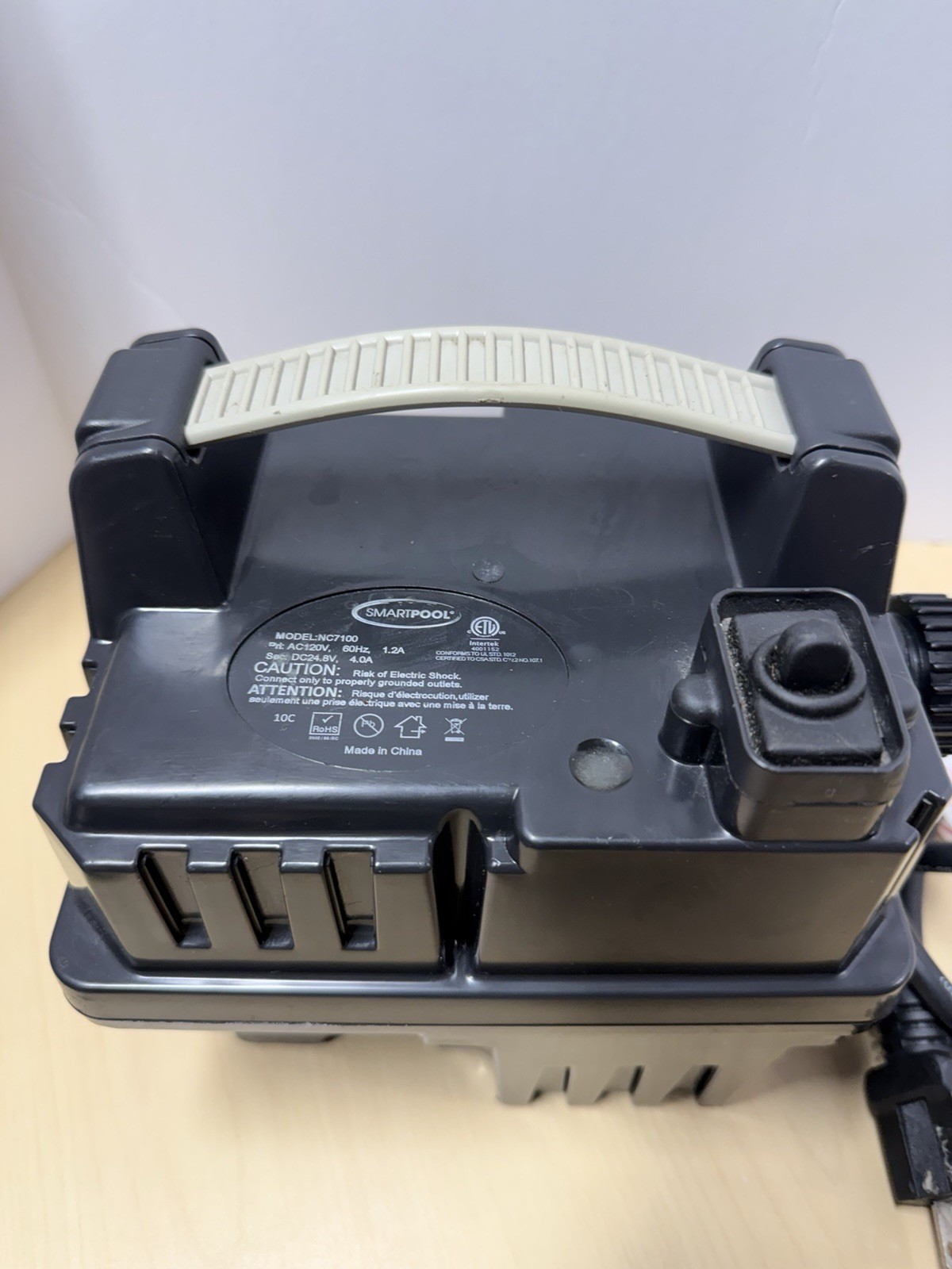 SmartPool NC7100 Power Supply for Remote Control Pool Cleaner Original Part used