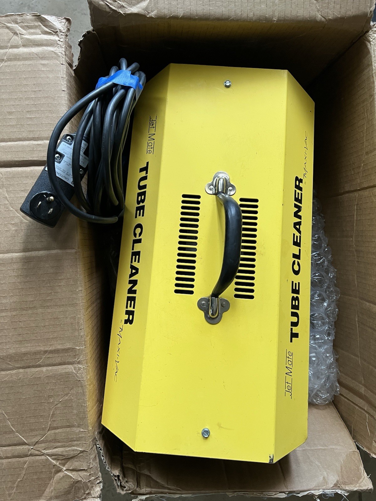 Maxi-Vac Jet Mate JM 1900 R Variable Speed Boiler Chiller Exchanger Tube Cleaner