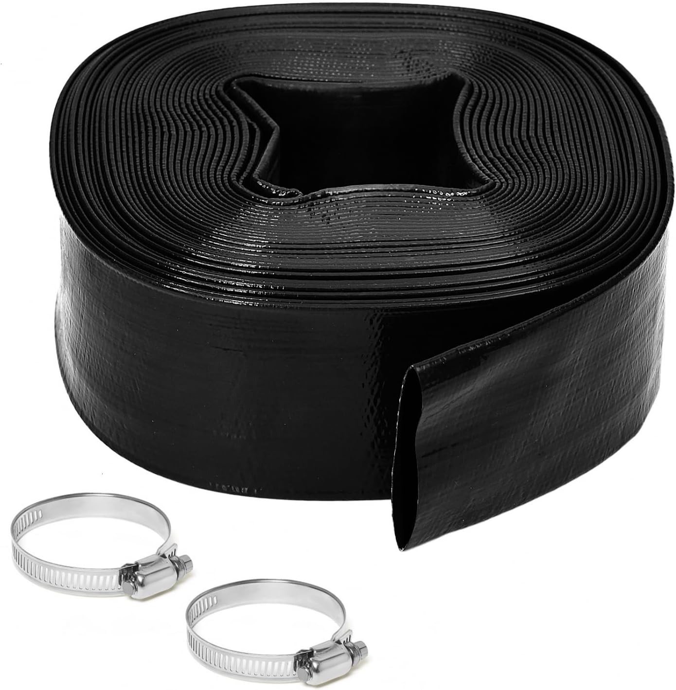 Versatile 50FT PVC Swimming Pool Backwash Hose – Effortless Drainage Setup