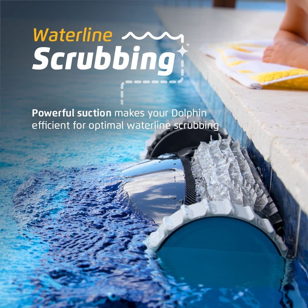 Dolphin Nautilus CC Pro Robotic Pool Vacuum Cleaner with Wi-Fi Control and Caddy
