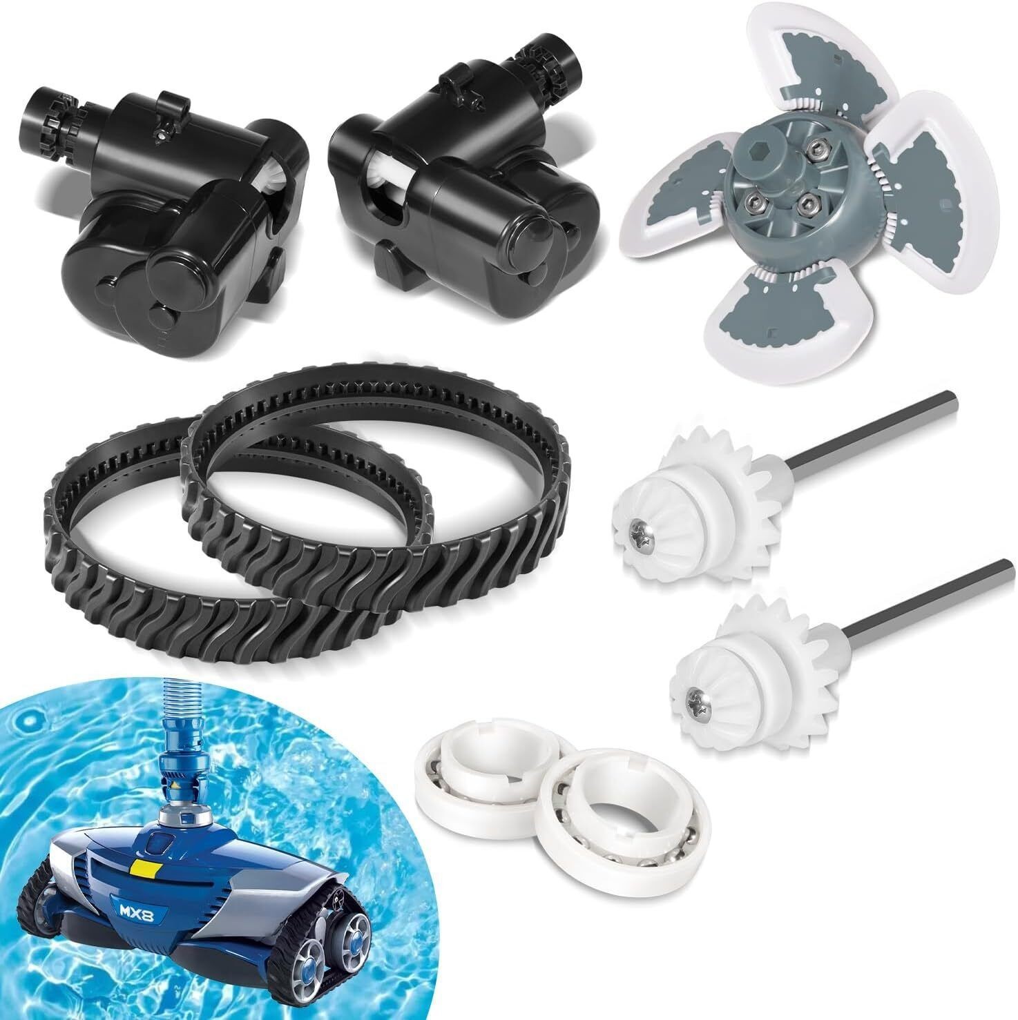 For Zodiac MX8 Elite MX6 Elite Pool Cleaner Factory Tune Up Kit R0796200