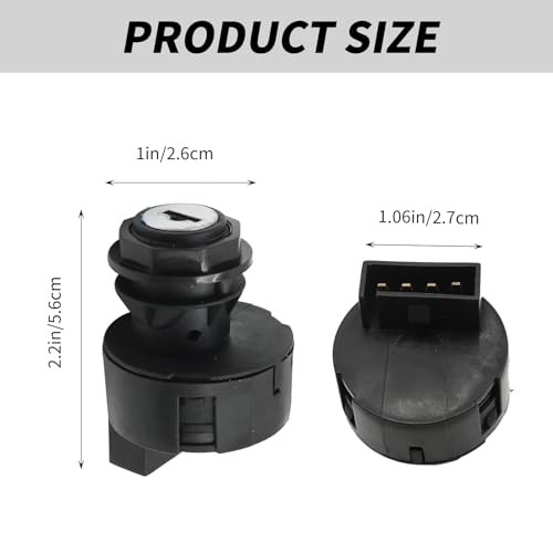 4110264 Ignition Key Switch 4 Pin, Replacement for Polaris ATV Sportsman 335