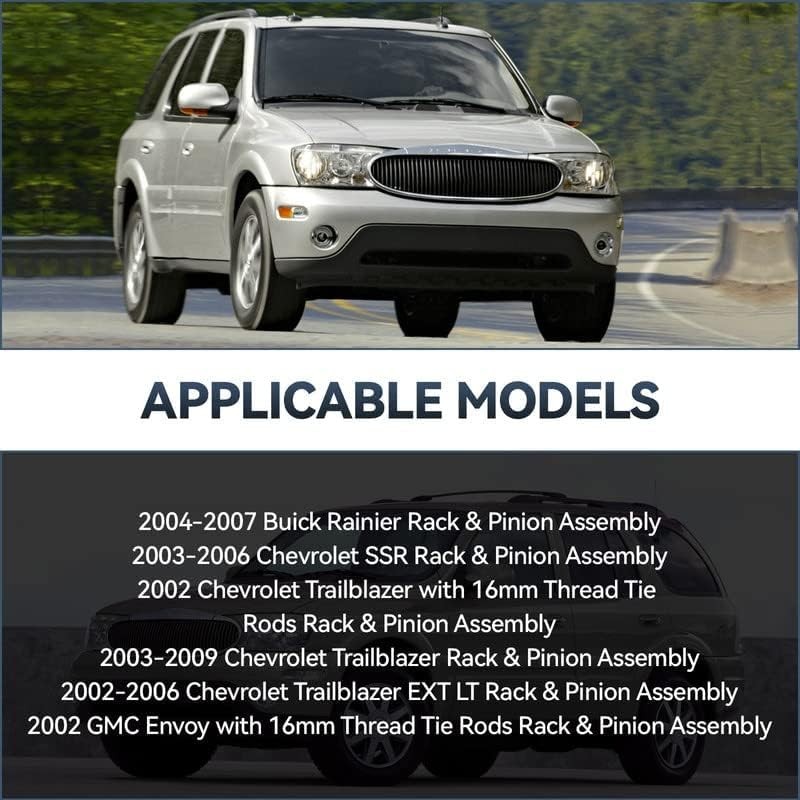 Power Steering Rack and Pinion Assembly, Complete Power Steering Rack And