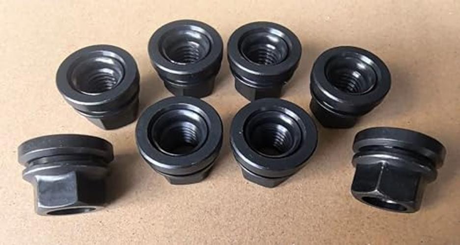 pcs M14*2 Factory Style Open-end Flange Flat Lug Nuts 611-196 Replacement for 8