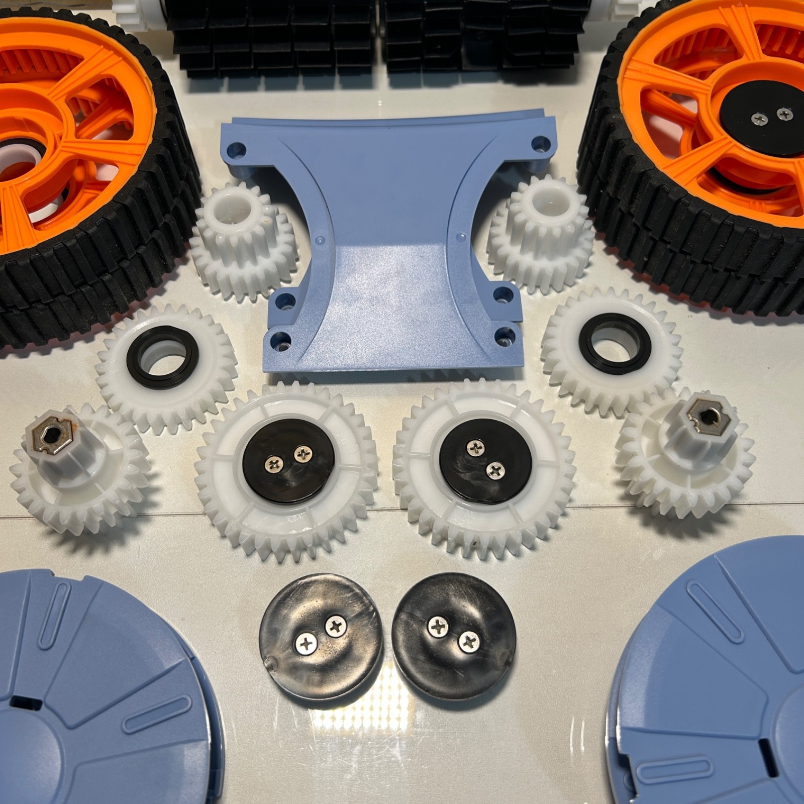 Seauto SAT20 Cordless Robotic Pool Cleaner Replacement Parts Lot Rollers Gears