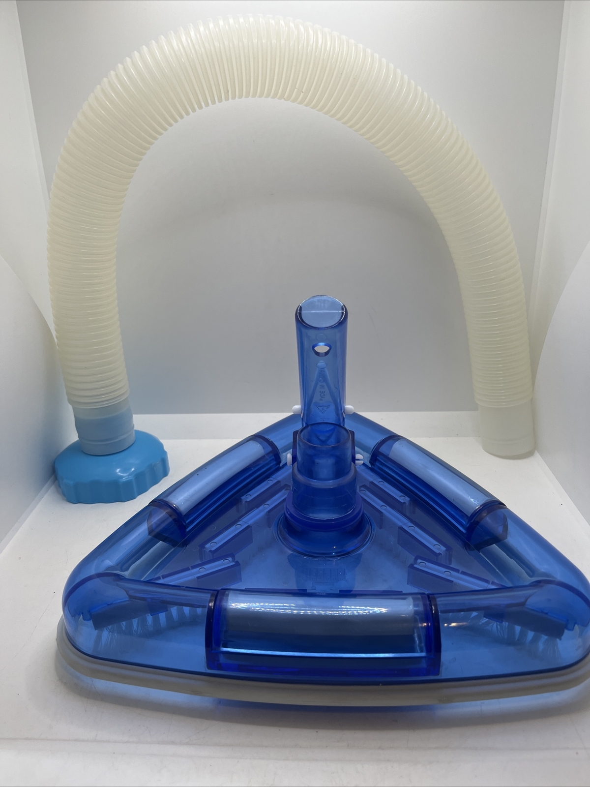 Triangle Weighted Pool & Spa Vacuum Head 11&Prime; Wide Pool Cleaning Brush Head