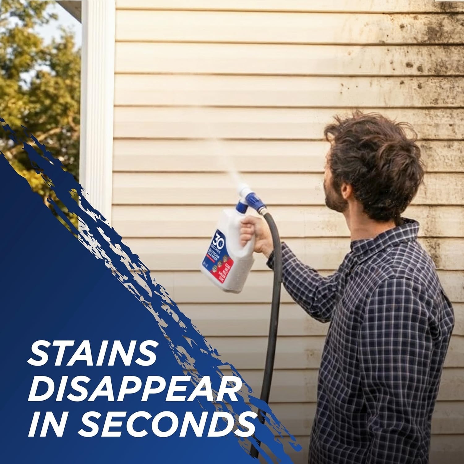 Vinyl Siding & Brick Cleaner – 64oz Spray Bottles (2 Pack)