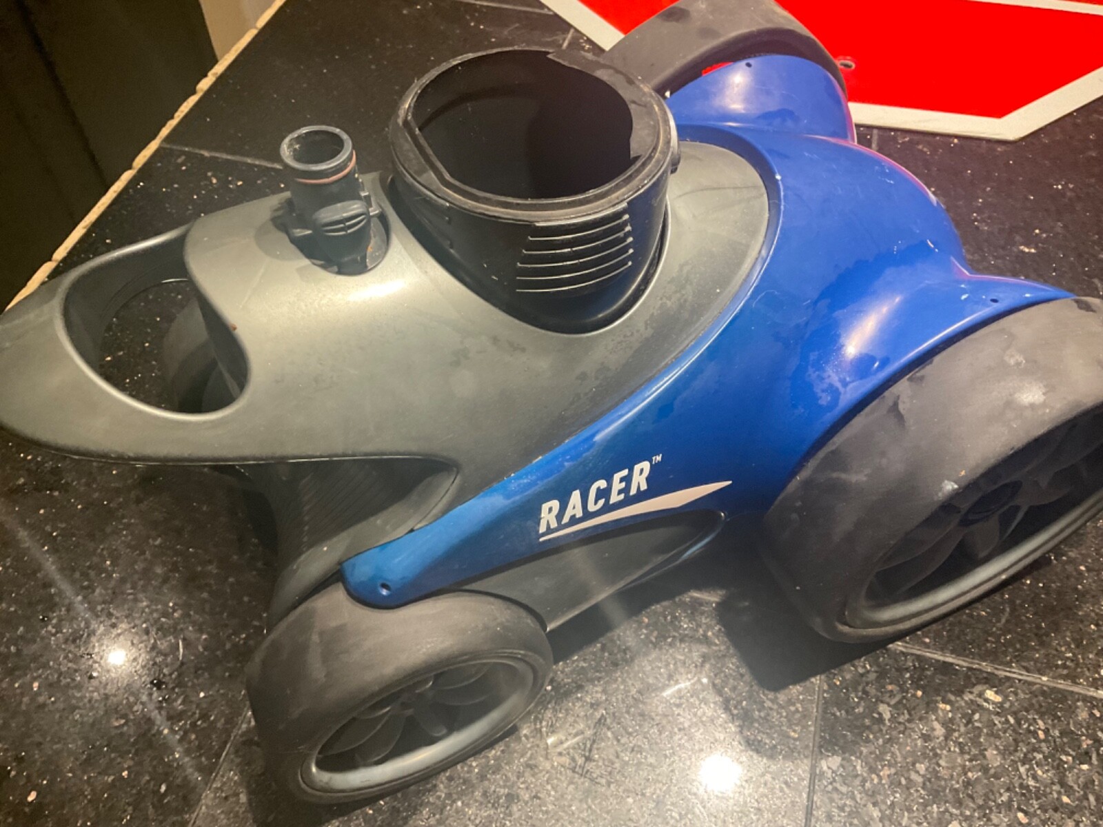 Pentair Racer Pressure-Side Inground Pool Cleaner Head Unit For Parts Or Repair