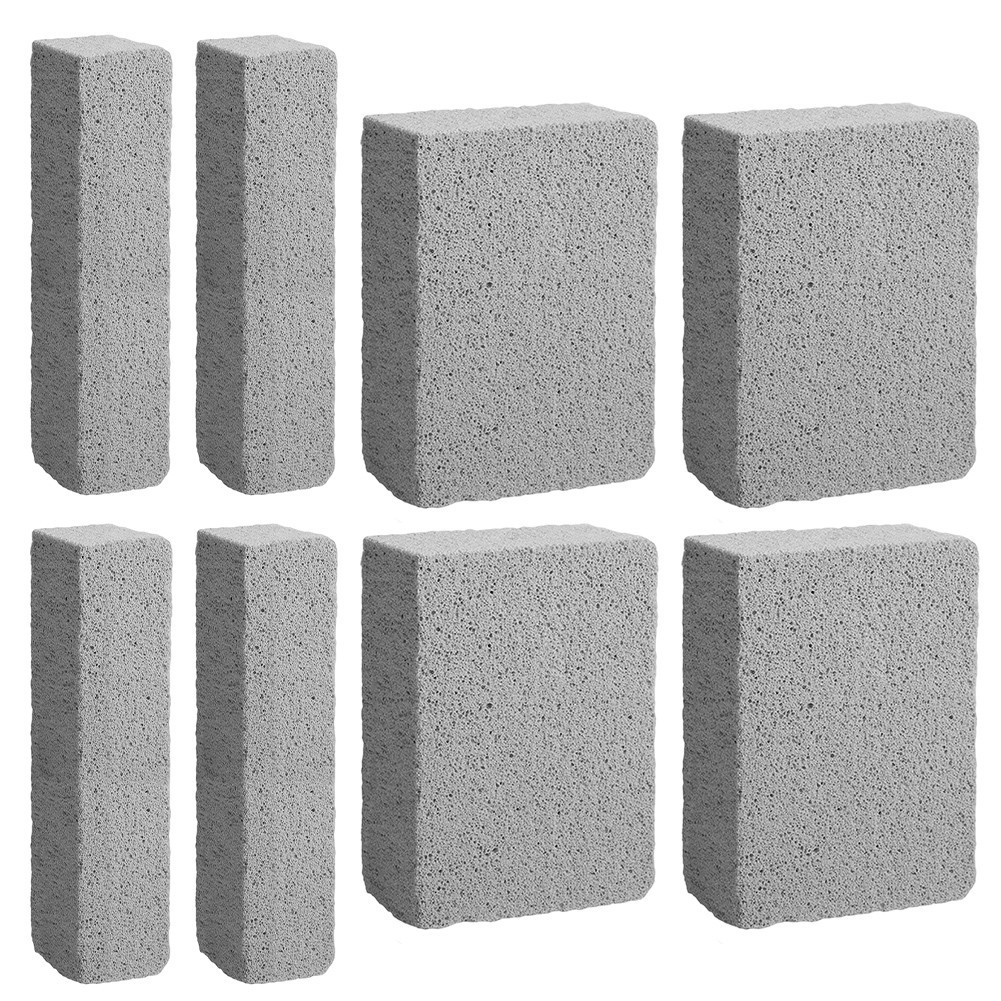 Pumice Stone Set of 8 for Cleaning Pool For Tiles and Kitchen Surfaces