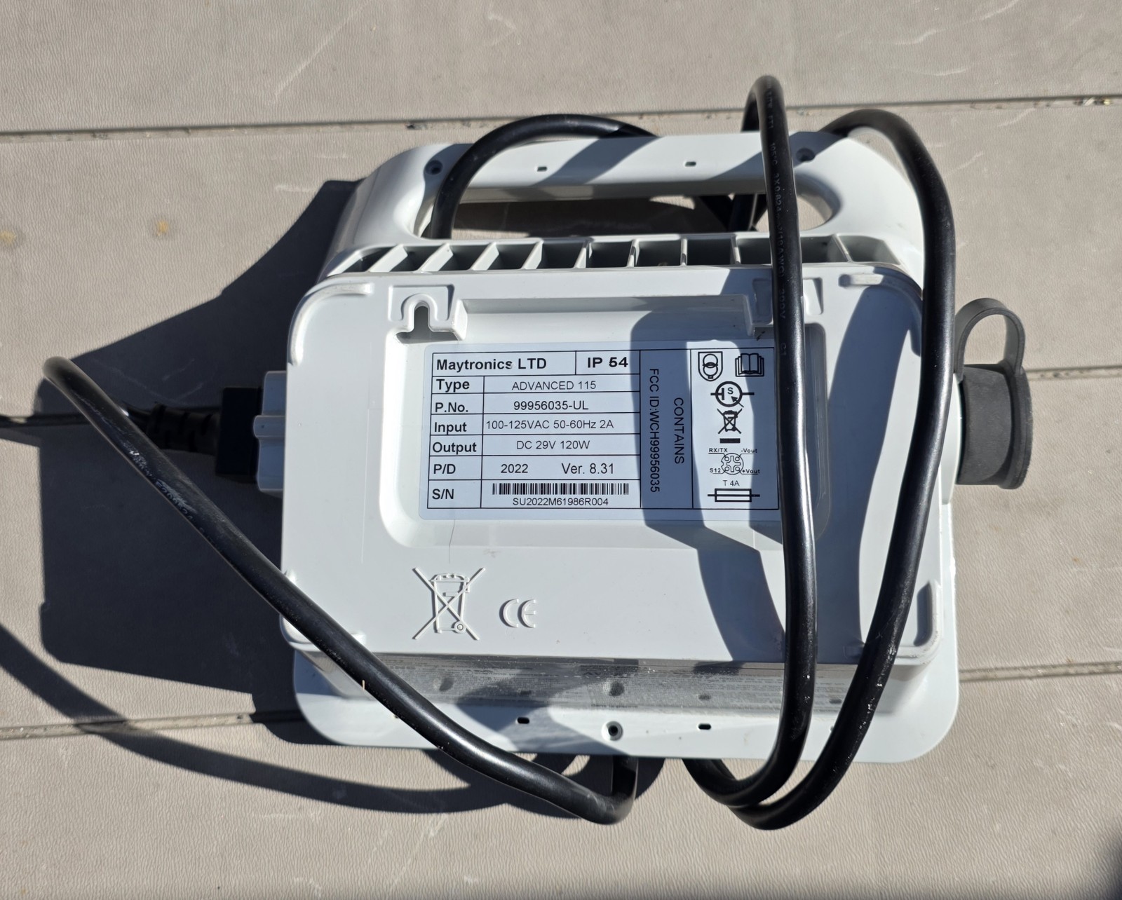 Maytronics Dolphin Pool Cleaner Power Supply Control Unit 99956035-UL 120V CE