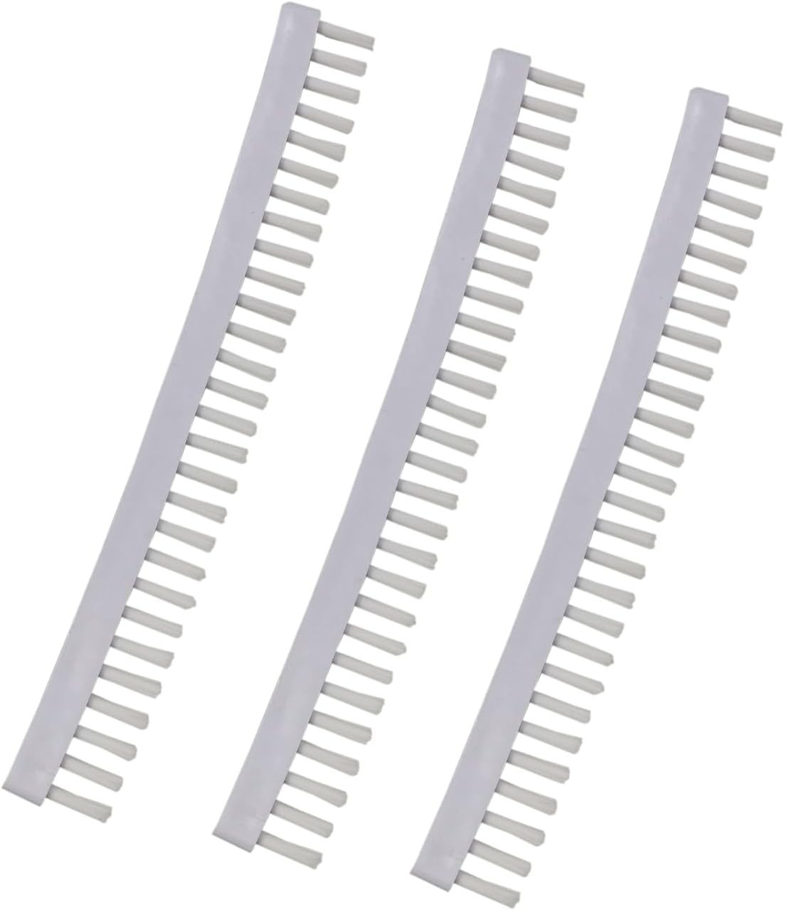 3-Piece Pool Leaf Vacuum Replacement Strips – Fits Most Brands, 8.5&Prime; Long