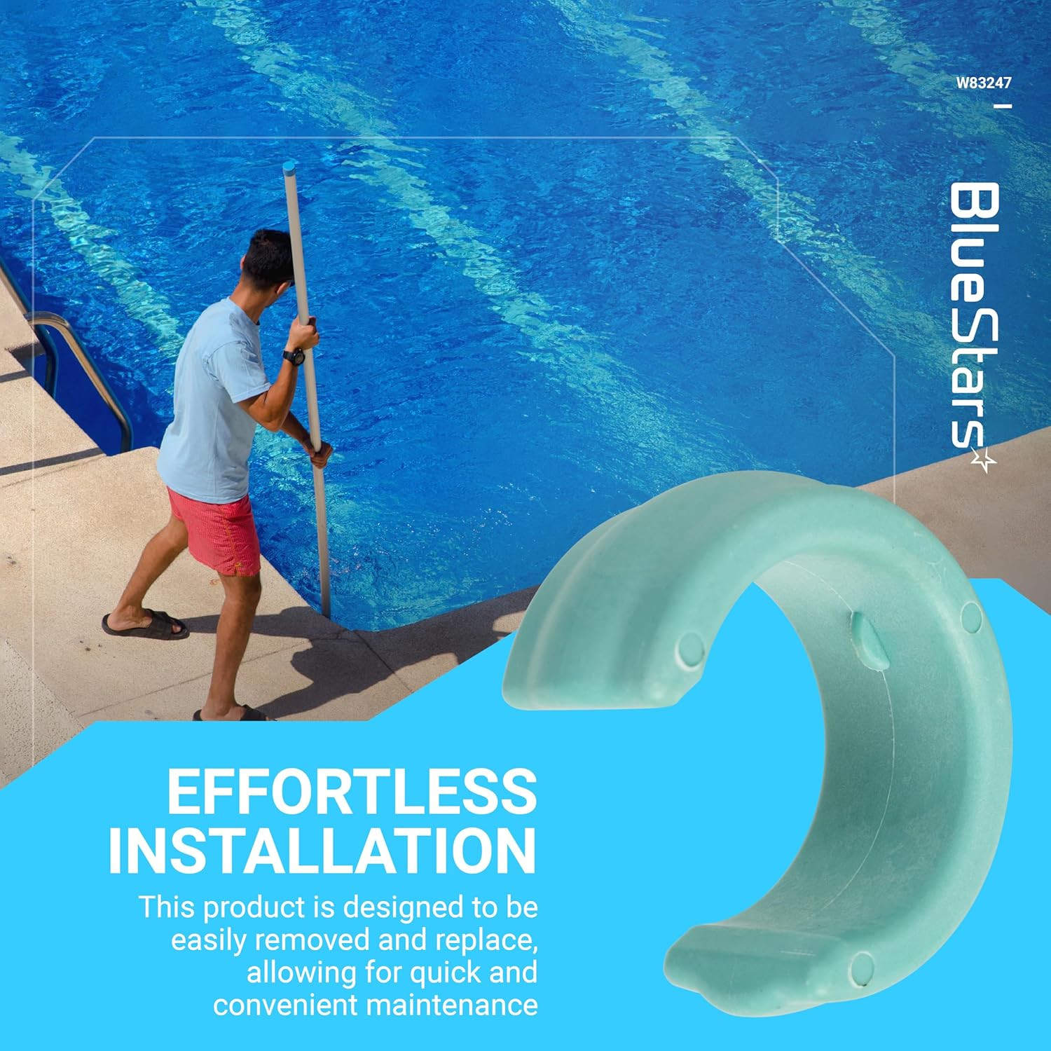 Bluestars Universal Pool Cleaner Hose Weight W83247 – for Zodiac Baracuda MX8, M