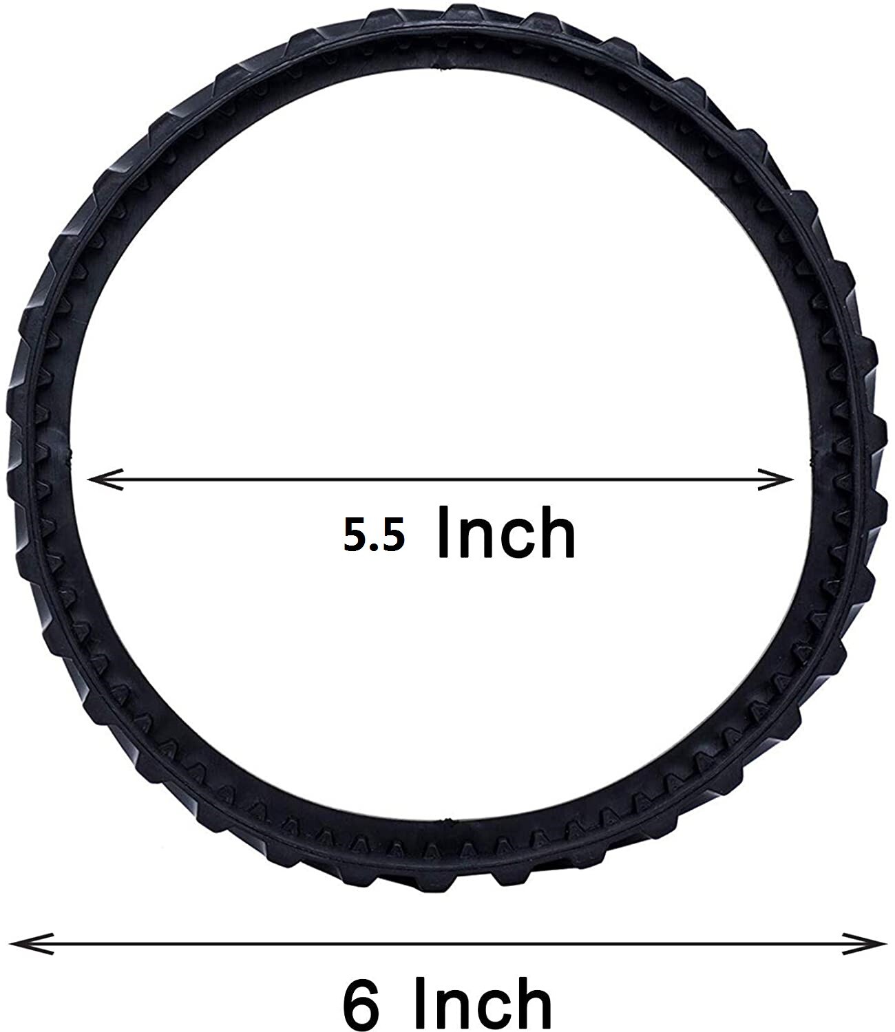 2PK R0526100 Track Replacement Tire Track Wheel for Zodiac MX8/MX6 Pool Cleaning
