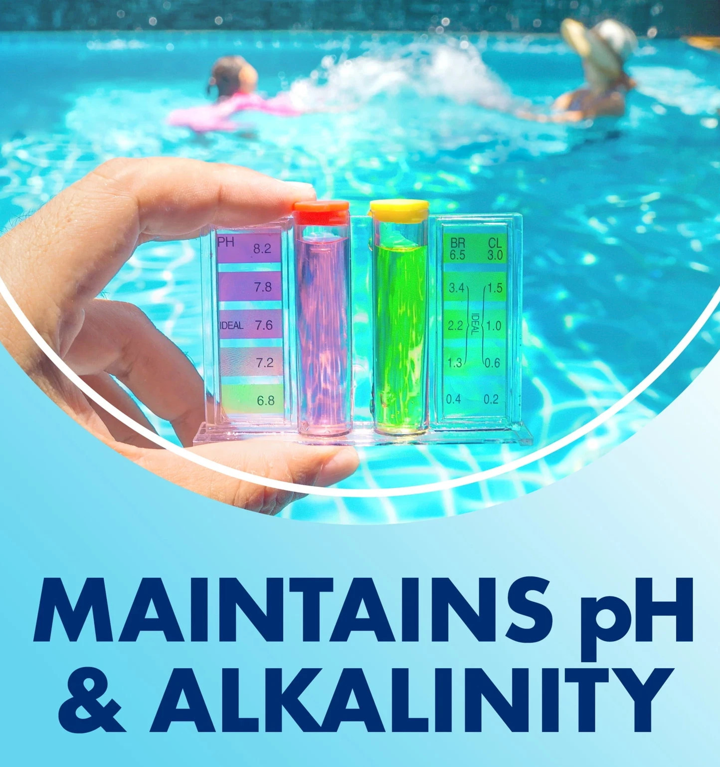 Clear Balance Swimming Pool Maintenance Tablets, 1 Pack, 24 Count