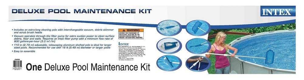 Intex Deluxe Pool Maintance Kit New 2012