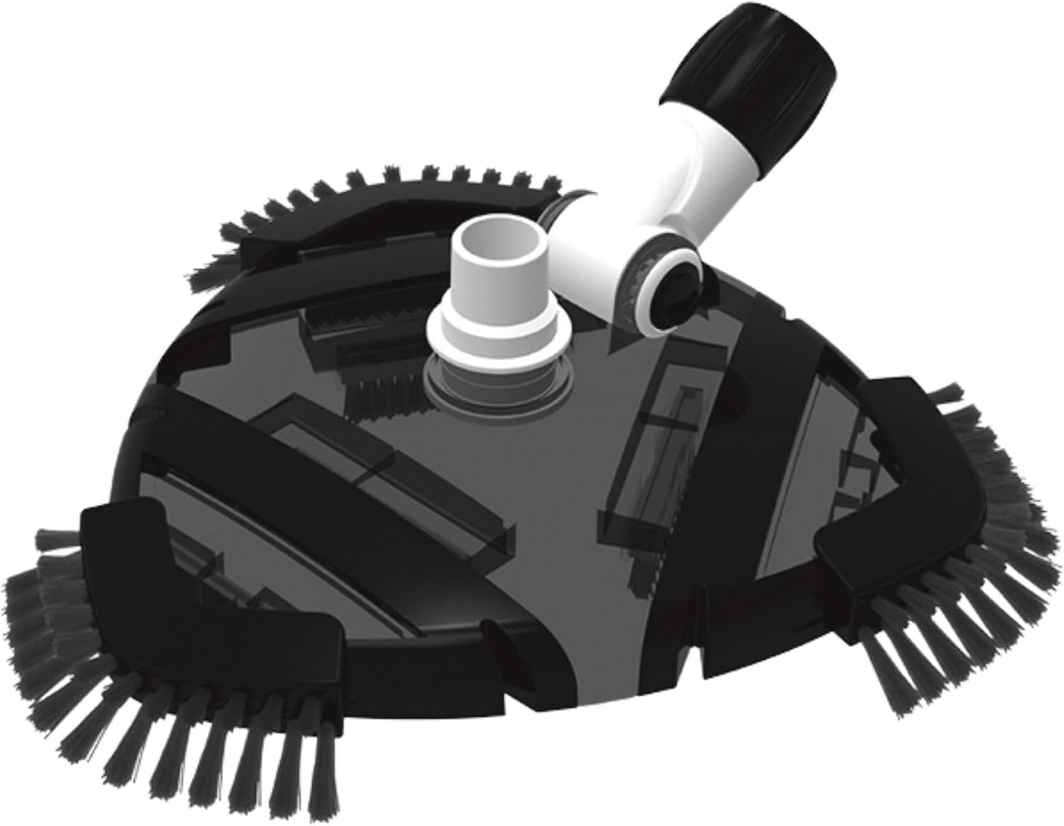 Pool Vacuum Heads with Profesional Weighted Design and Flexible Side Brush