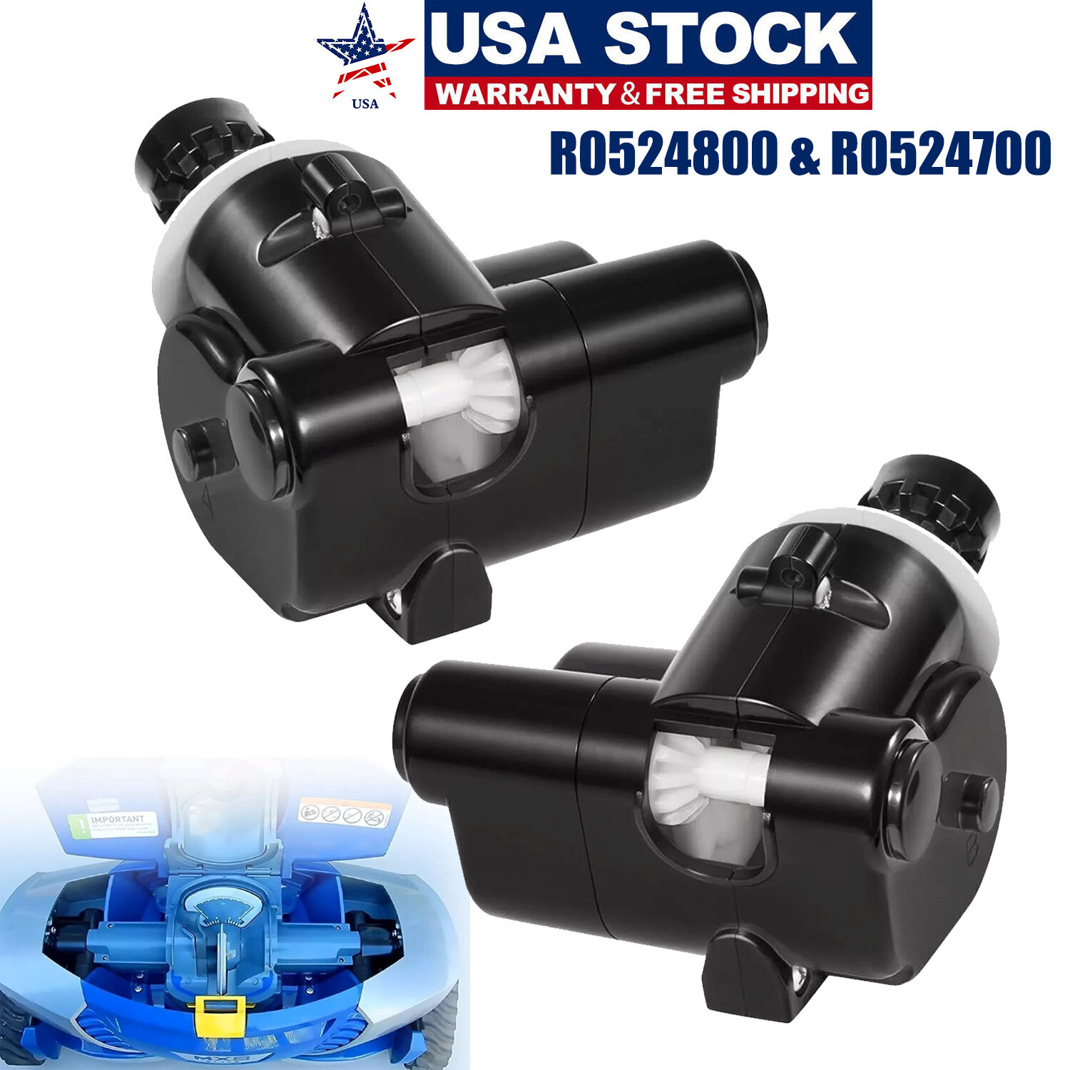 R0524800 R0524700 Device Side A/B for Zodiac Baracuda MX8,MX6,Elite Pool Cleaner