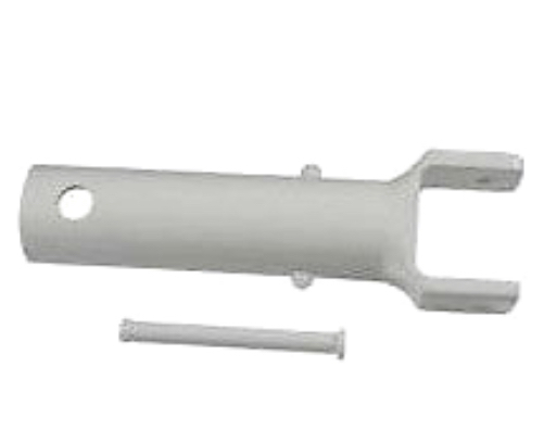 Swimming Pool Spa Vacuum Replacement Vac Handle w/V-Clip, & Retaining Pin