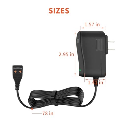 2-Pin 12.6V Power Adapter Charger for Aiper Seagull Pool Vacuum 600 800B SE
