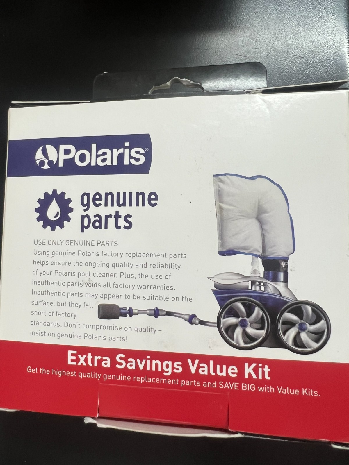 Polaris 3900 Sport Superbag Zipper 39-310 Super Bag with 2 Tail Scrubbers 2886