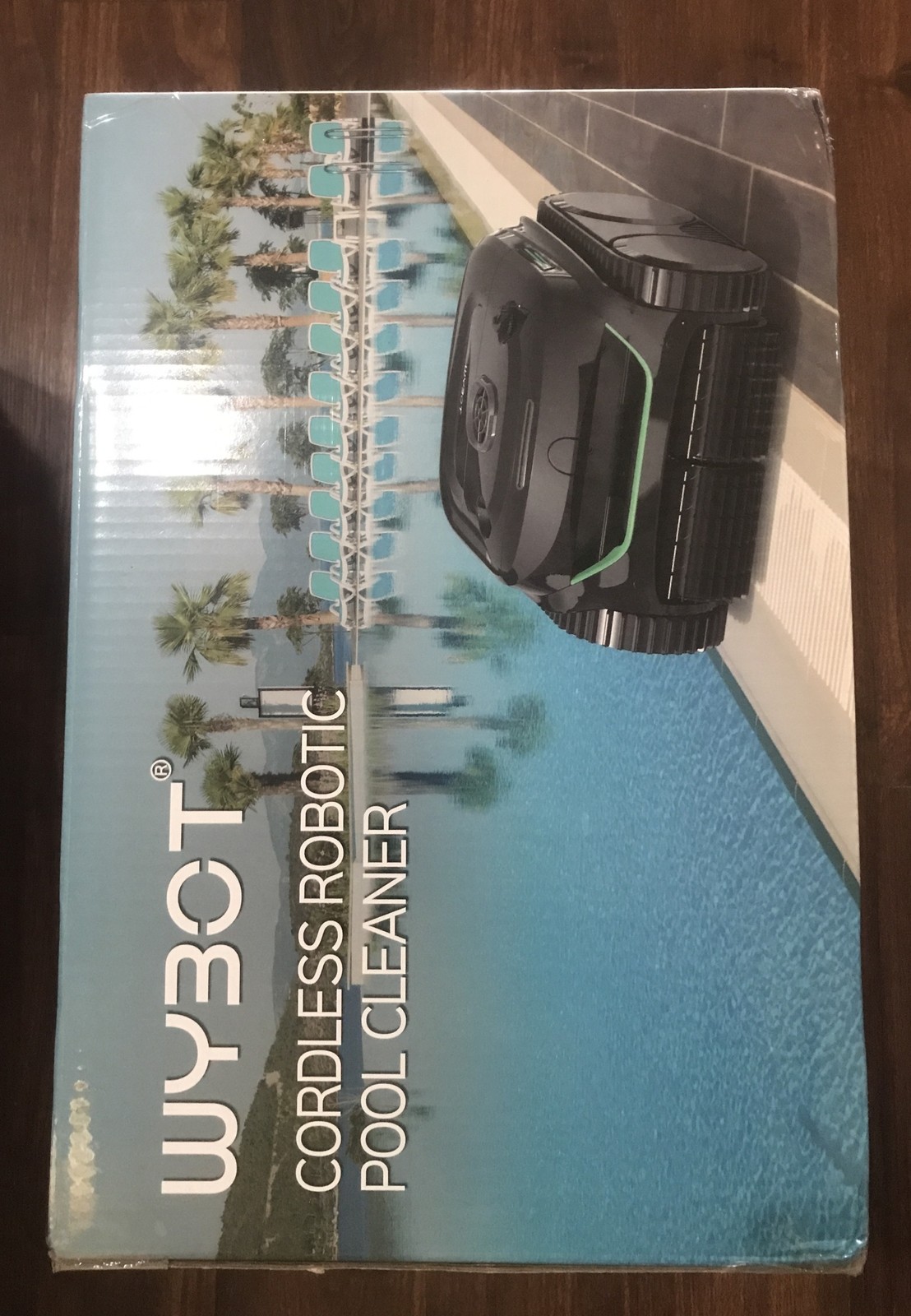 WYBOT C2 Robotic Pool Cleaner, Cordless Pool Vacuum for Inground Pools
