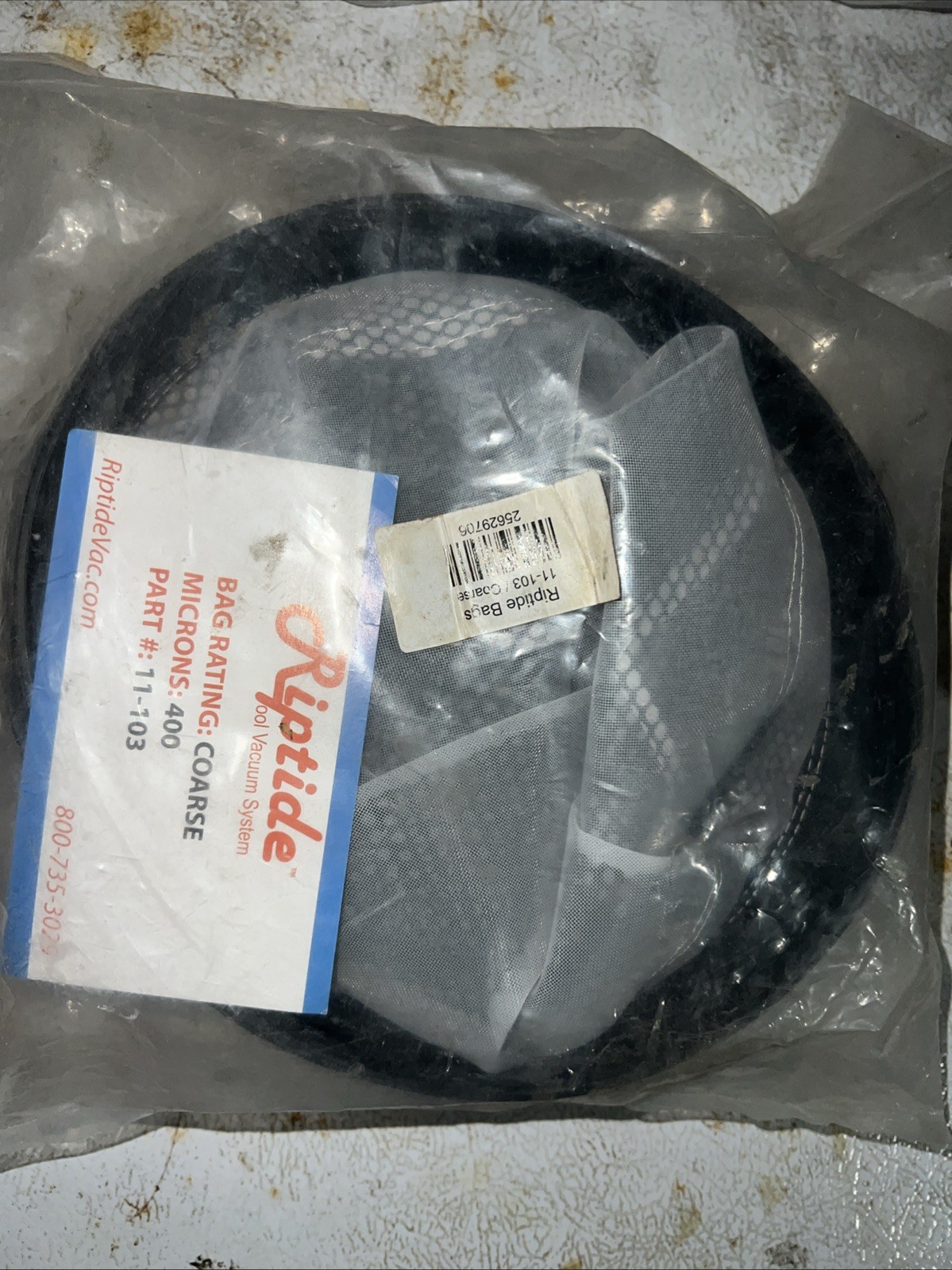 Riptide Pool Vacuum 400 Micron Bag