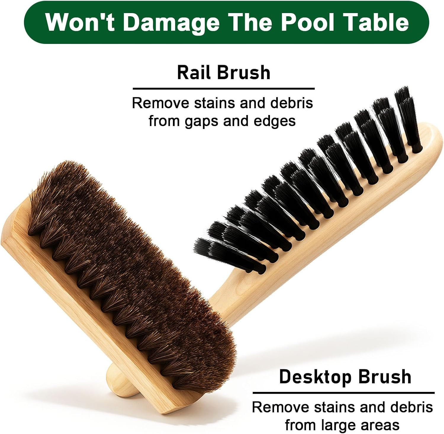 8Pcs Pool Table Cleaning Kit Powerful Cleaner Quickly Breaks down Chalk Stains