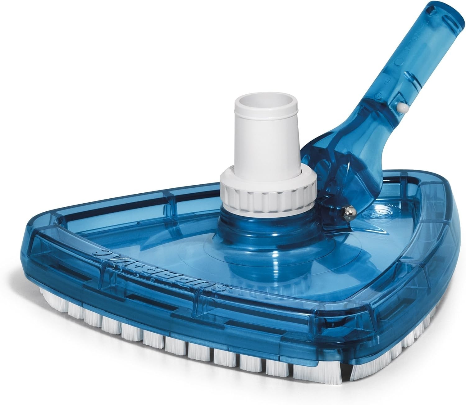 SP1068 Pool Vacuum Head Blue 2.8lb See-Thru 360 Swivel Connector