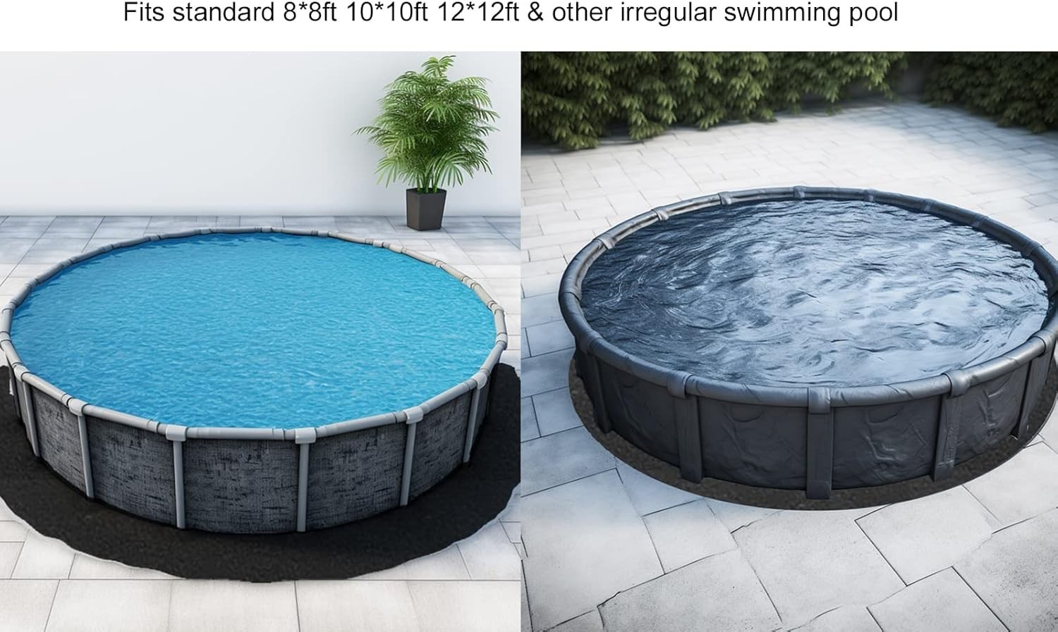 Customize Your 13x13ft Pool Pads – Protect Your Pool with Quality Felt Material