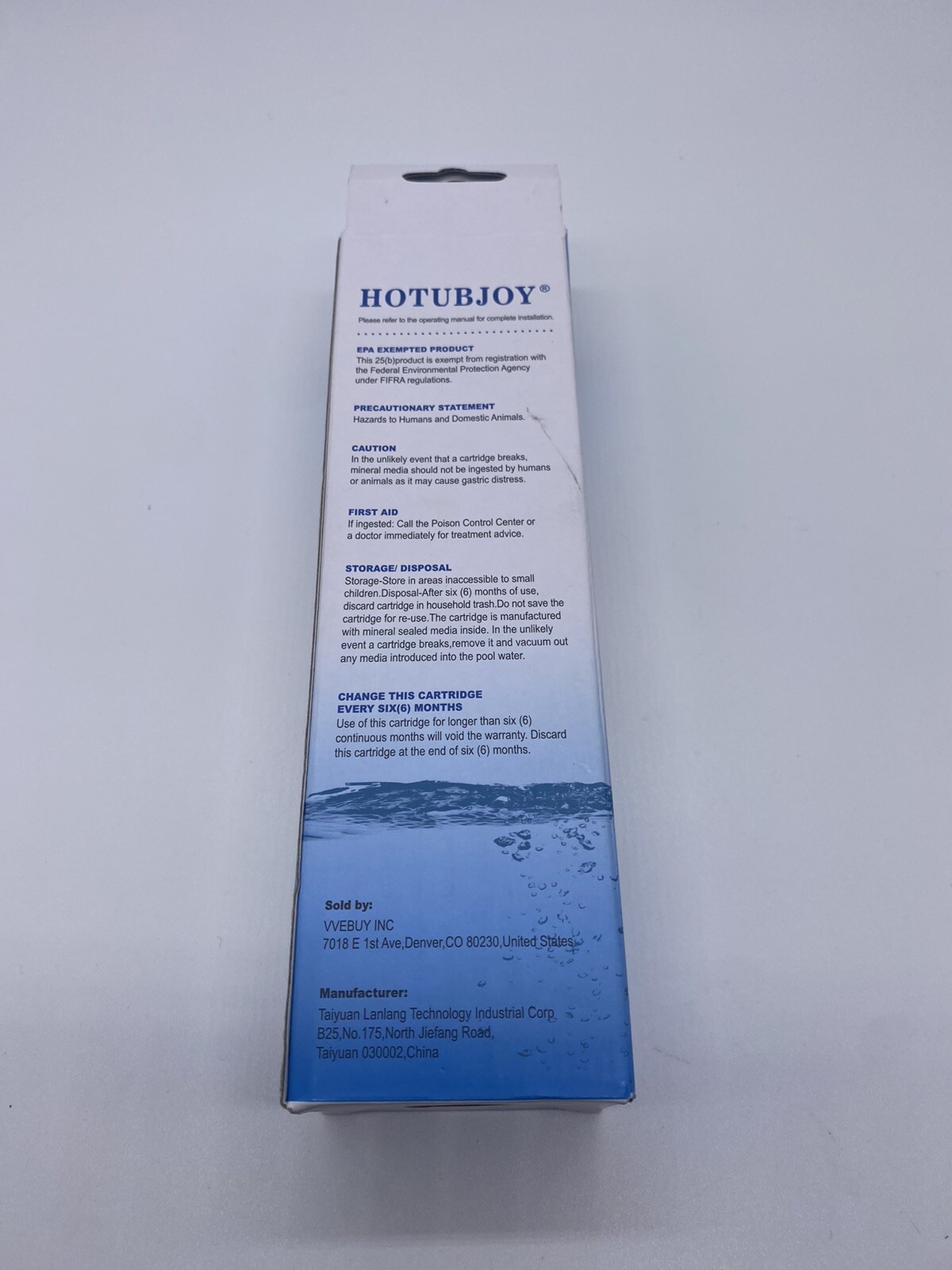 HOTUBJOY Mineral Ion Cartridge Filter Stick Brings Crystal Clean Water