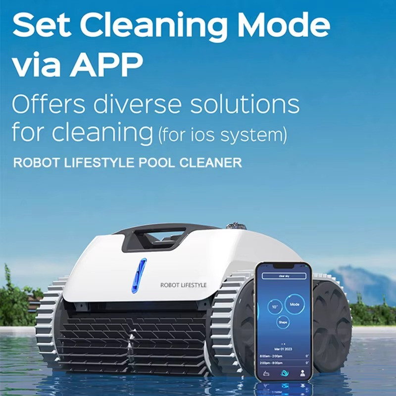 Robotic Swimming Pool Cleaner Wireless Automatic 3312 PRo Wifi App Control More