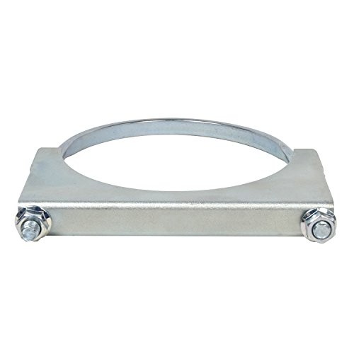 U Bolt Clamp Muffler Exhaust Clamp Saddle Style Heavy duty – Zinc Plated 4 inch