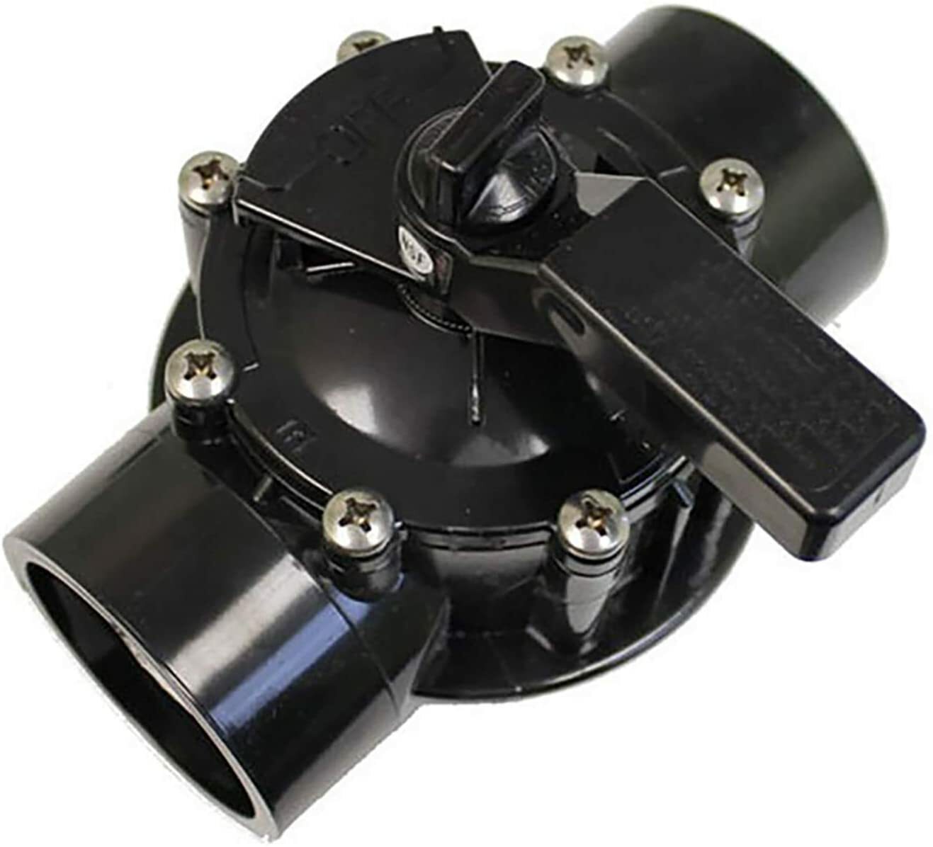 Pool Neverlube Valve Cover/Cap/Lid 4606 For Jandy Black/Gray 2 & 3 Way Valve