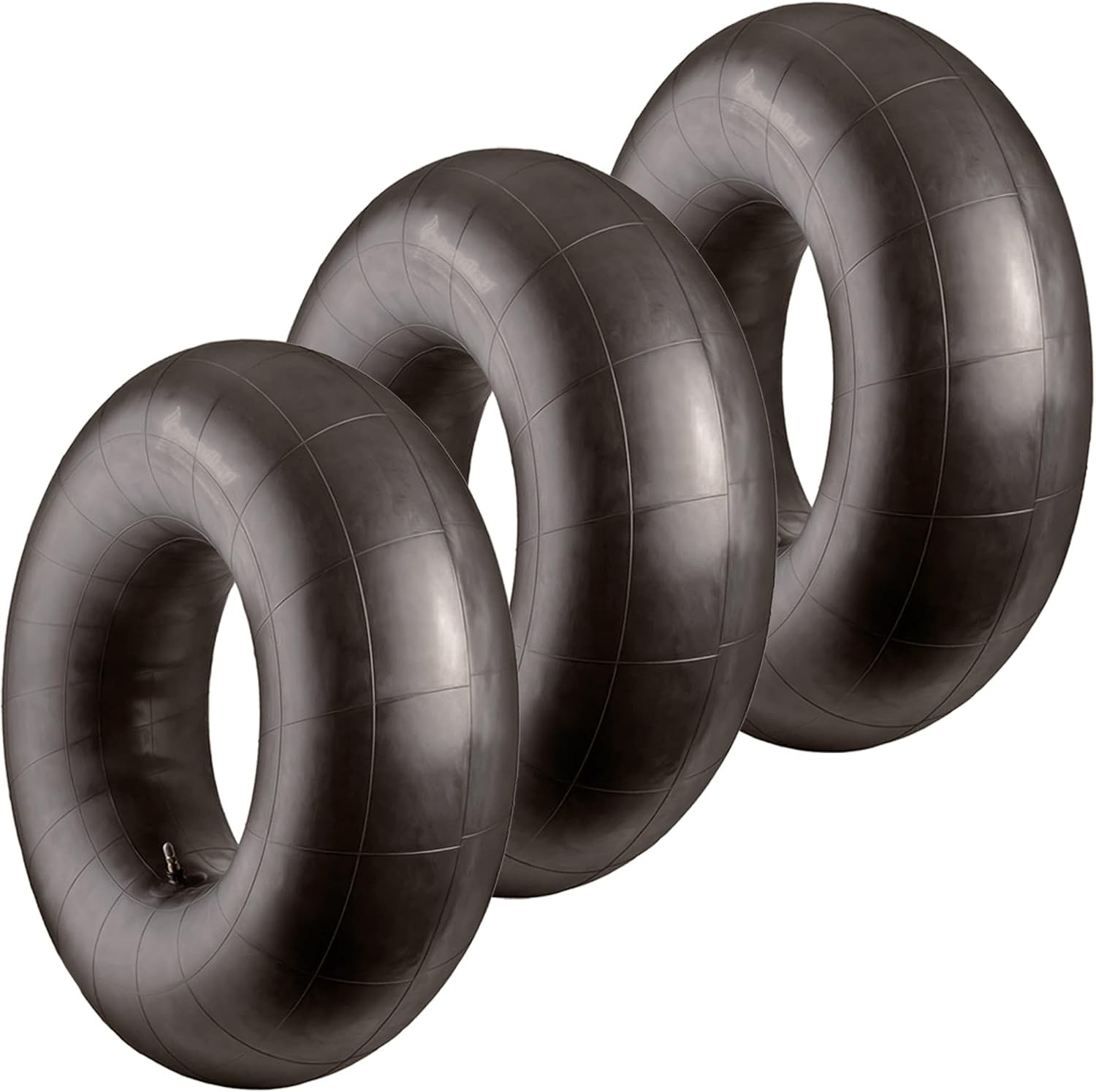 Heavy Duty Butyl Rubber Snow innertubes for Sledding; 3 Pack 44&Prime; #85146 Inner