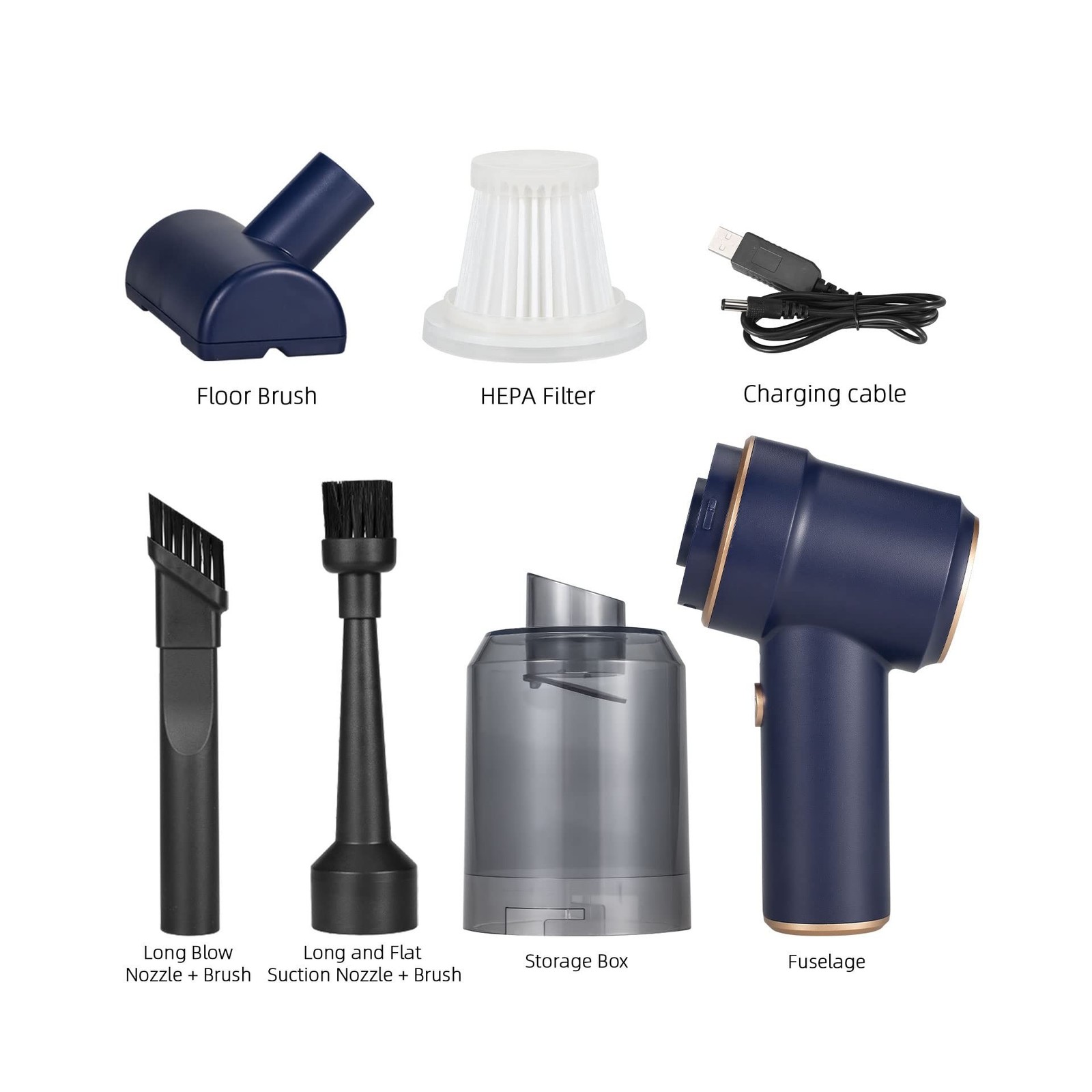 5 in 1 Handheld Vacuum and Blower Cordless Rechargeable Bug Vacuum … Fast Ship