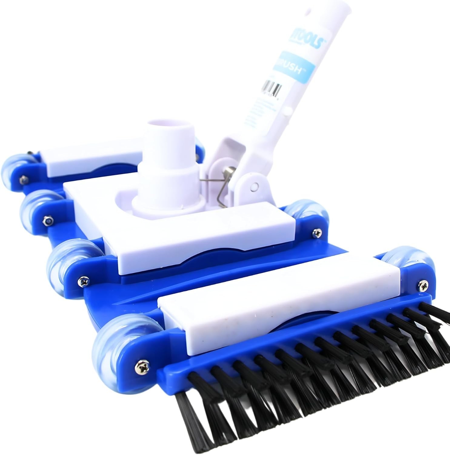 15&Prime; Hydrotools Manual Pool Vacuum Head with Swivel & Wheels for Easy Movement