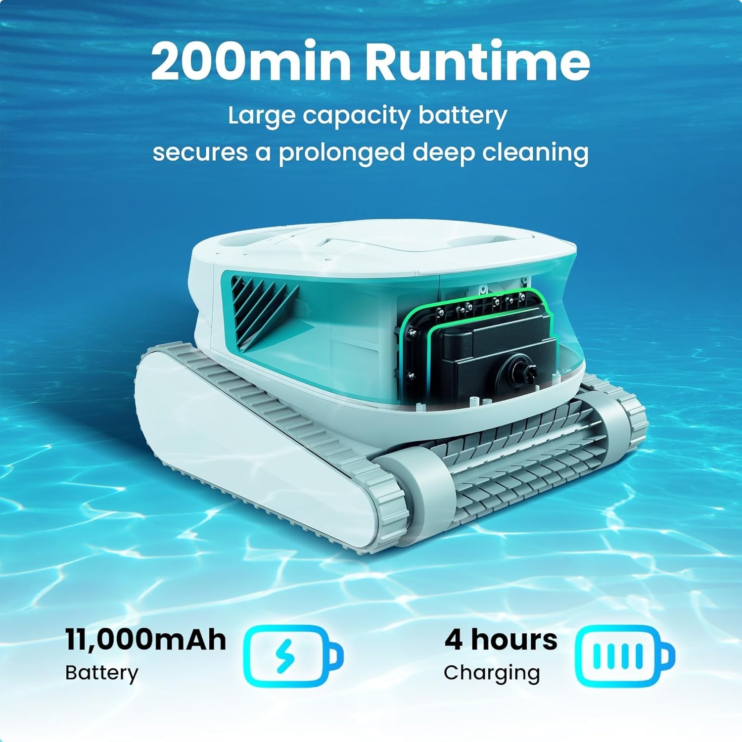 Poolmate Hydro 3 Cordless Robotic Pool Cleaner