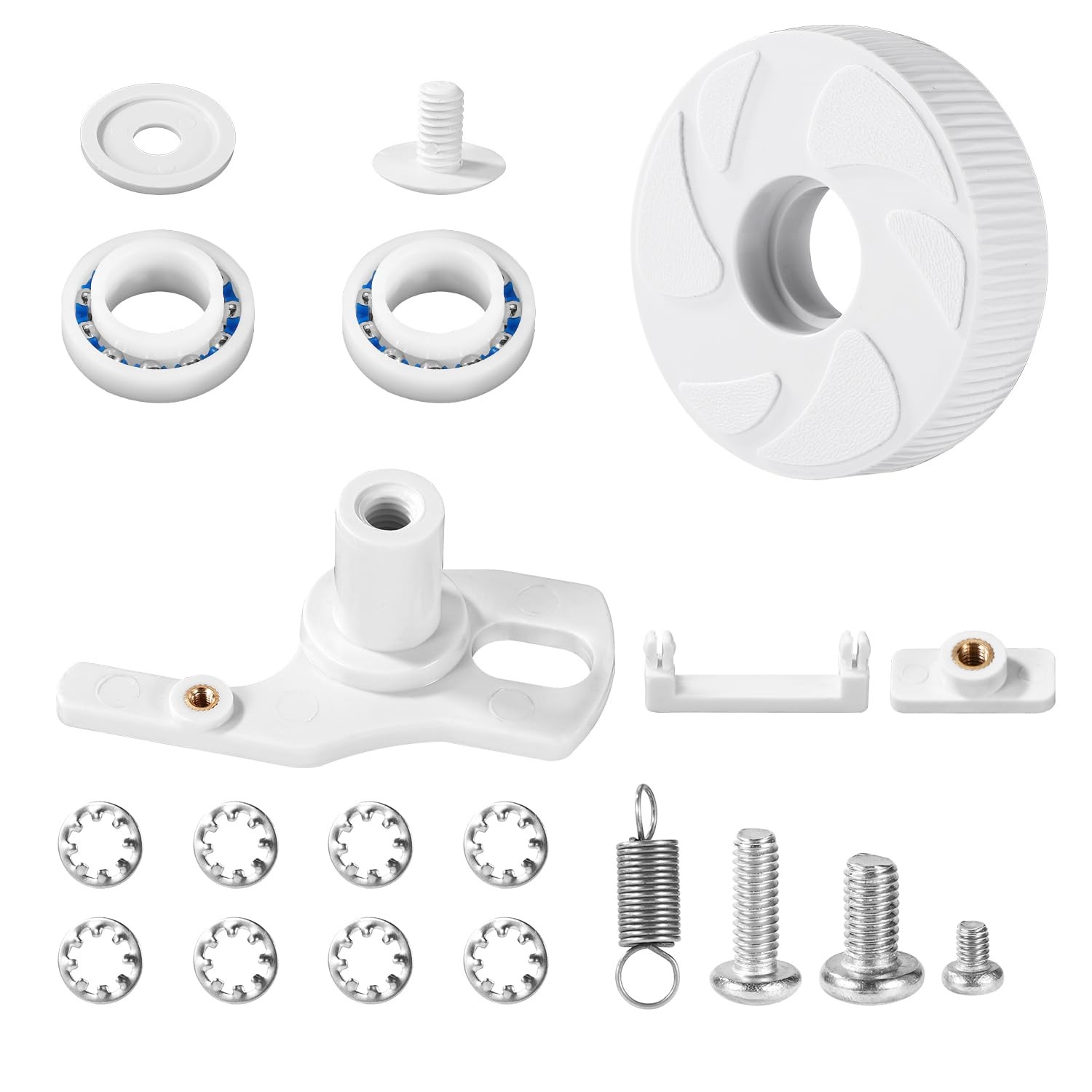Pool Cleaner Idler Wheel Replacement Kit for Polaris 280 180 ABS Metal C16 C36