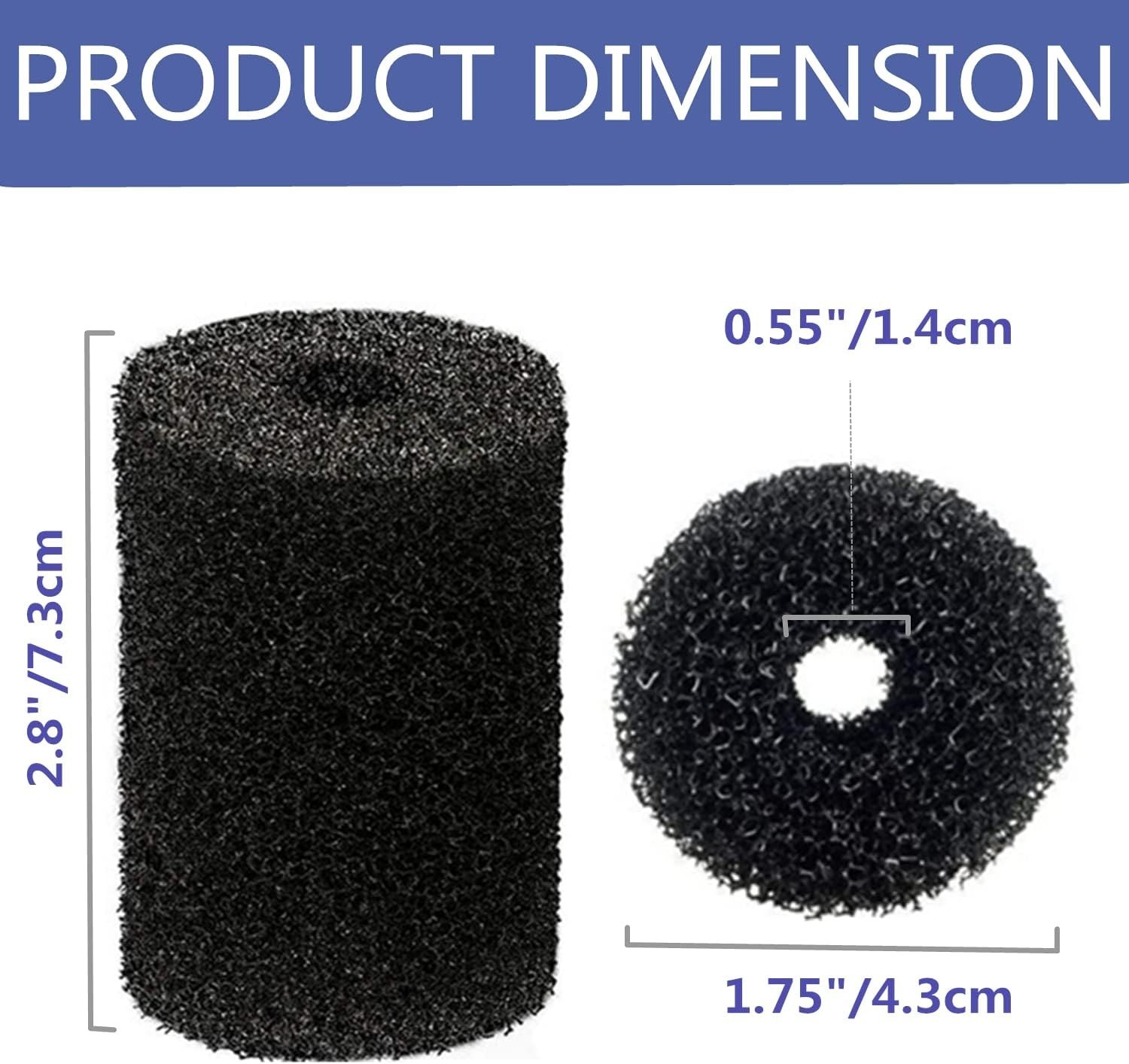 12 Pack Pool Cleaner Sweep Hose Tail Scrubbers, Tail Scrubber Replacement, Fi…