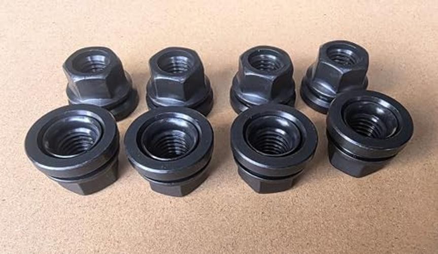 pcs M14*2 Factory Style Open-end Flange Flat Lug Nuts 611-196 Replacement for 8