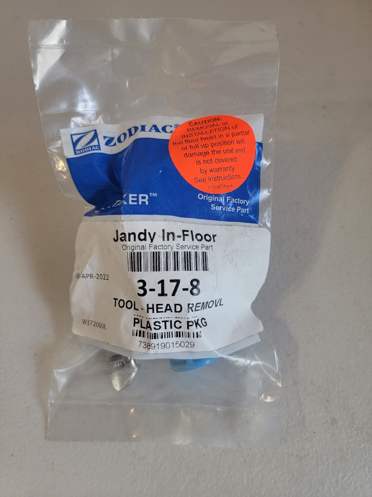 Polaris Caretaker Swimming Pool Cleaner Pop-Up Head Removal Tool Jandy 3-17-8