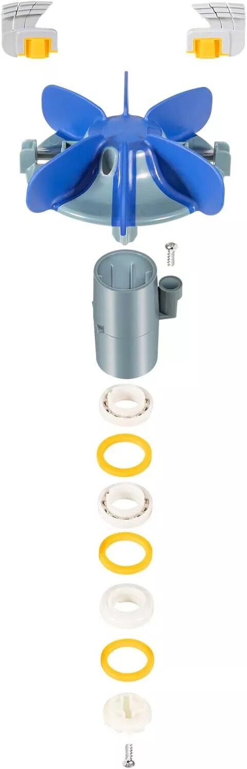 For Zodiac MX6/8, MX6/8 Elite R0714300 Cyclonic Scrubbing Turbine Assembly 2PACK