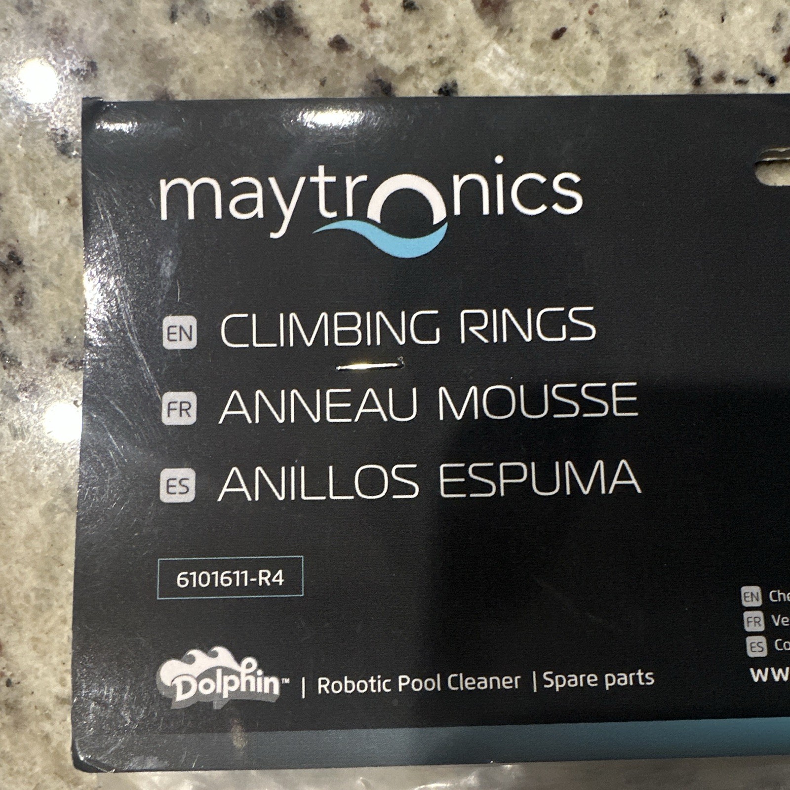 Maytronics Dolphin Foam Climbing Rings 4 Pack for Nautilus/Triton/PS 6101611-R4