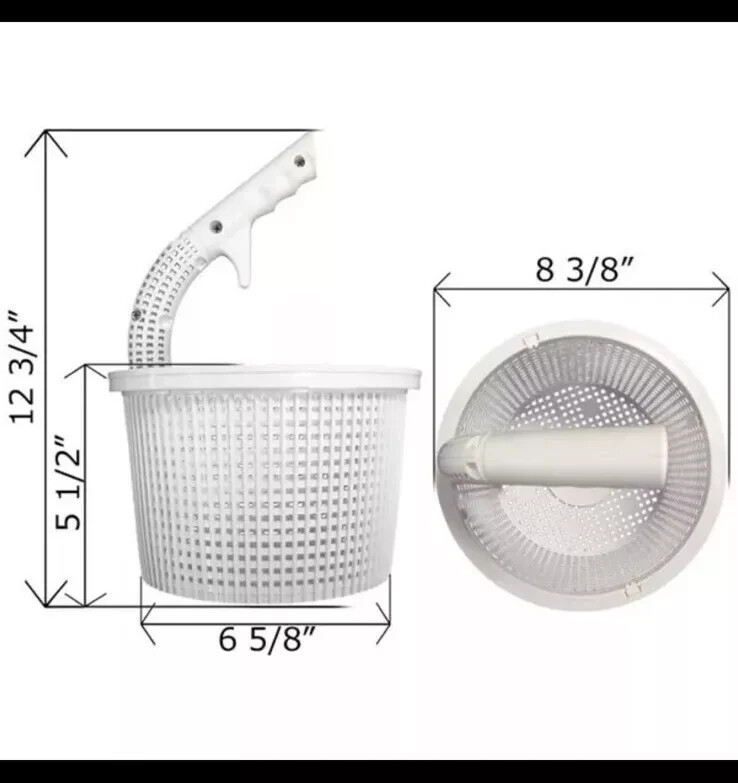 Leslie’s CMP 27182-303-000 FlowSkim Hayward Starite Skimmer Basket w/ 12&Prime; Handle